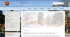 Desktop Screenshot of luzna.cz